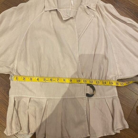 Free people linen jacket NWT - Picture 8 of 16